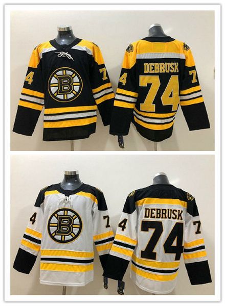 

men's 74 jake debrusk jersey black boston bruins stitched fanatics home breakaway player away white women's youth hockey jerseys c, Black;red