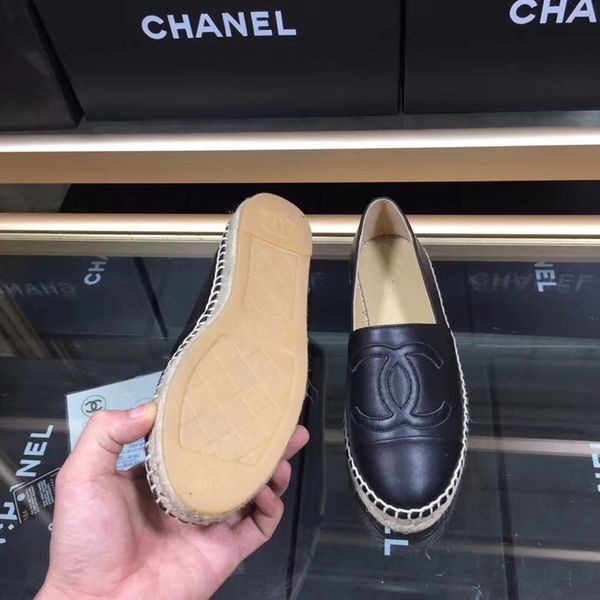 

2020 handmade women's low-espadrilles fisherman sheep leather shoe casual sneakers rubber sole ladys flat slip-on dress shoes 35-42, Black