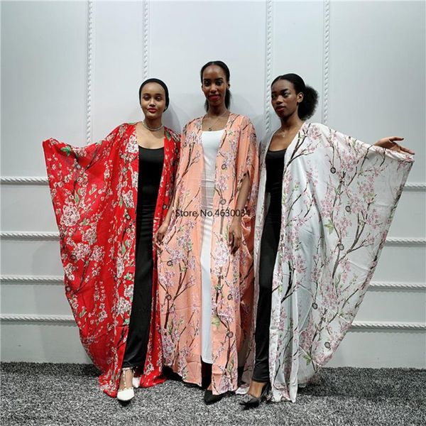 

arabic dubai abaya kimono hijab muslim dress african dresses for women pakistan caftan marocain kaftan qatar islamic clothing, Red