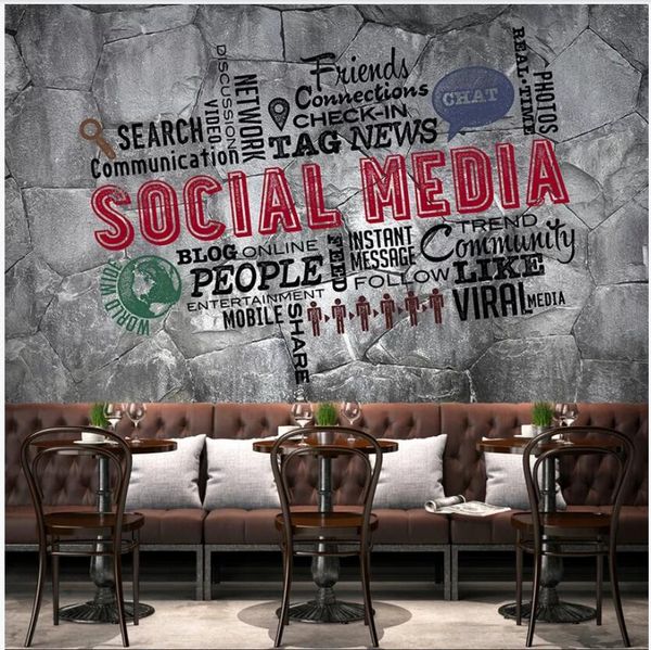 

wdbh 3d wall paper for living room custom p english label cement wall background home decor 3d wall murals wallpaper for walls 3 d