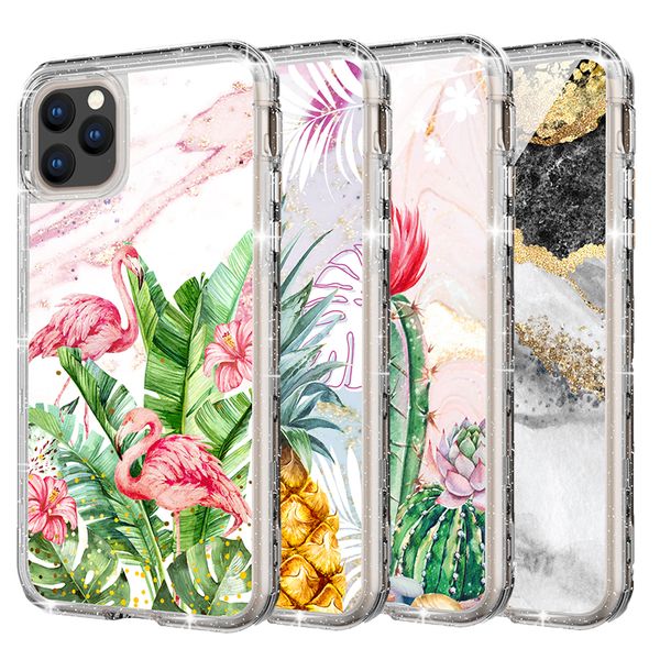 

for iphone 11 case luxury glitter defender case 3in1 heavy duty shockproof full body protection cover phone case for iphone 11 pro max