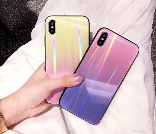 

Ca e for am ung m10 m20 10 10e a7 a9 a8 a6 plu 2018 gradient aurora color intrigue explo ion proof tempered gla cell phone ca e