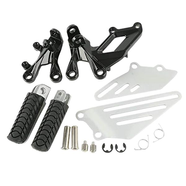

front foot peg footrest set for ninja zzr1400 zx14r 2006-2018 08 09 12