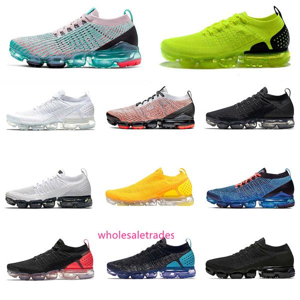 

zebra knit 2.0 running shoes fly 3 white vast grey dusty cactus metallic gold men women trainer designer sneakers us 5.5-11