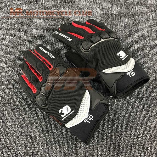 

guantes de moto komine gk-162 pantalla tÃ¡ctil de protecciÃ³n 3d air mesh guantes deportivos ciclismo carreras, Black