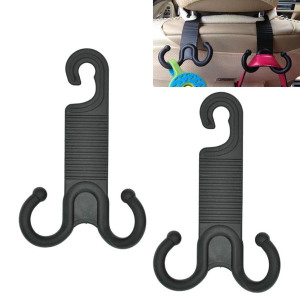 

2 pcs car organizer storage holder car seat back hook for groceries bag handbag auto products accessories organizer #py10
