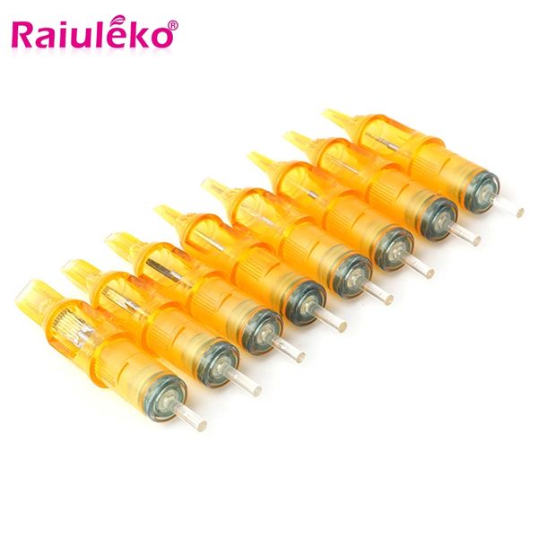 

10pcs Tattoo Cartridge Needles Makeup Needles For Derma Tools Kit Eyebrow Needle Tattoo Gun Supplies 1/3/5/7/9/11R/14R