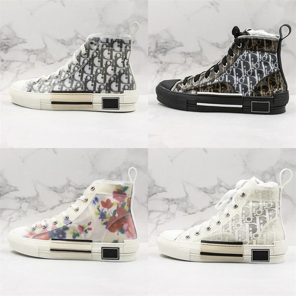 

#13;19s dior b23 oblique sneakers vintage platform technical leather luxury shoes mens shoes womens fashion trainers