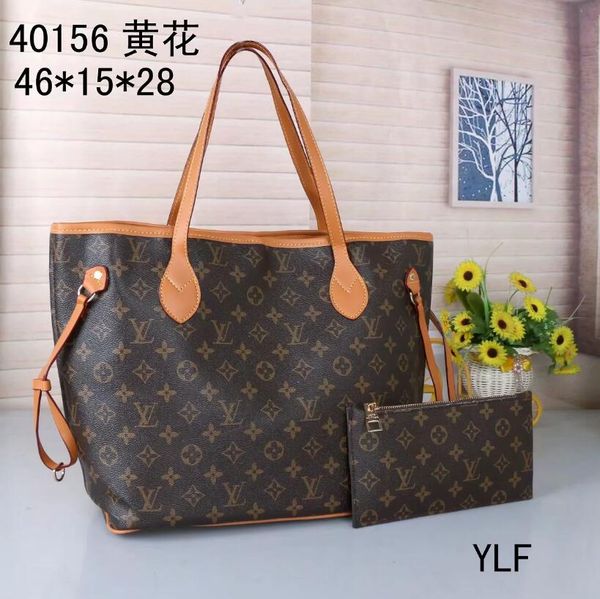 

2-piece set ladies purse leather ladies fashion handbag purse bag famous quality famous casual handbag designers handbag 17