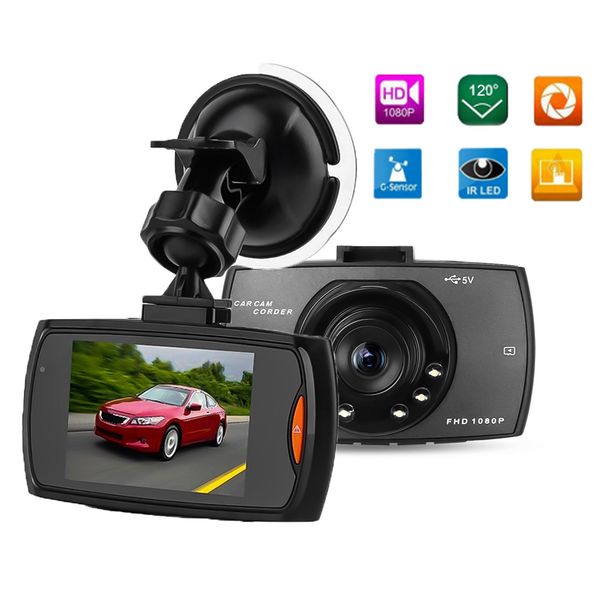 G30 Recorder Recorder автомобиль DVR Dash Camera Full HD 1080P Цикл записи Ночное видение Широкоугольный Dashcam Видеорегистратор Регистратор