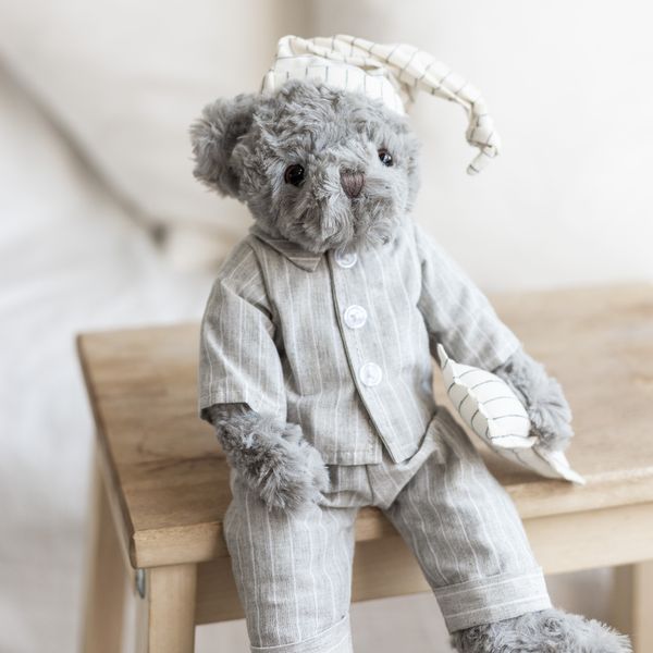 

даброн кукла серый плюшевый мишка плюшевая игрушка новая кукла