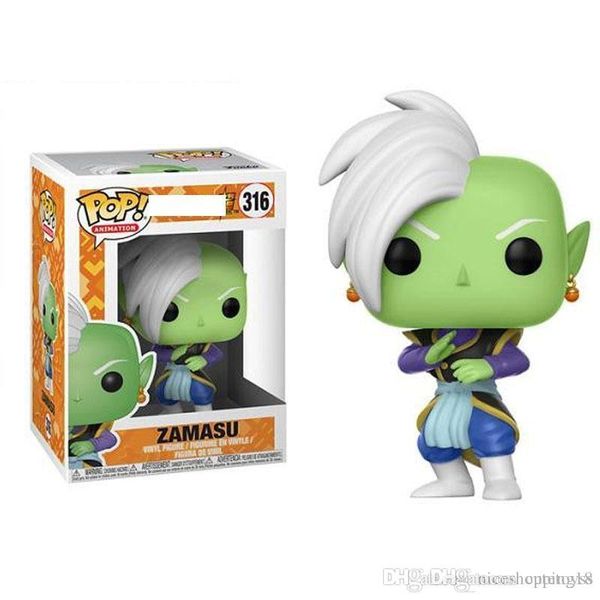 

sales products sale funko pop zamasu dragon ball super vinyl action figure with box #316 gift toy good quality