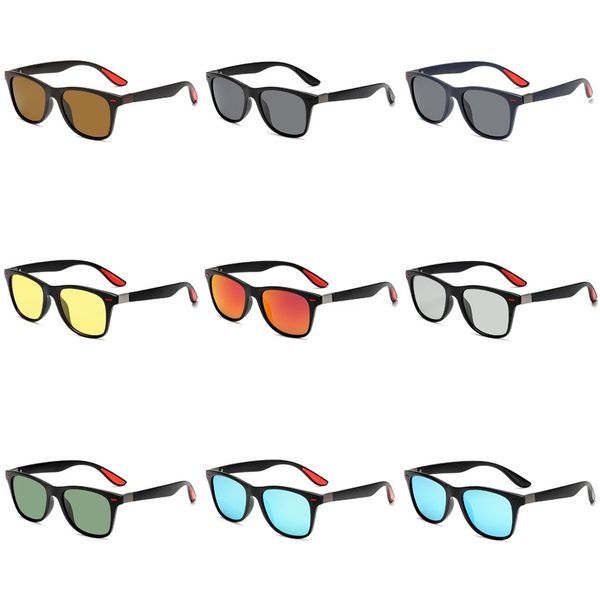 

20 pairs classic sunglasses women and men modern beach sunglasses multi-color sunglasses #981, White;black