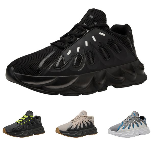 

2020 whole sale drop shipping men running shoes white gery black green casual sports sneakers size 39-44 ing, White;red