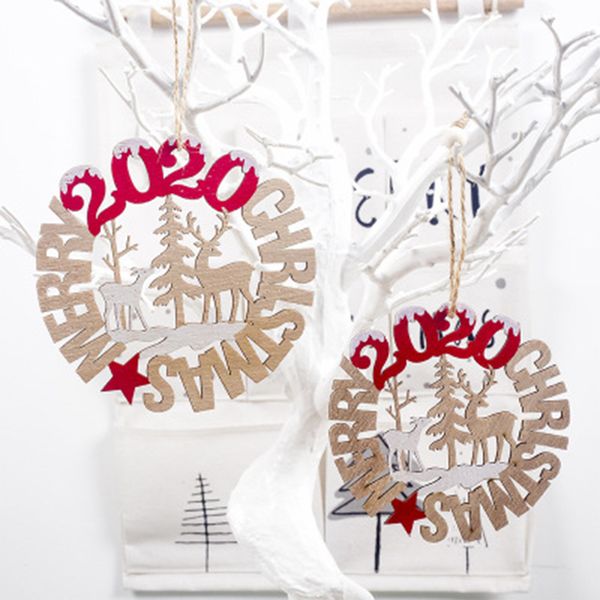 

santa claus wood christmas tree ornaments christmas decorations for home xmas tree hanging ornament new year decor navidad