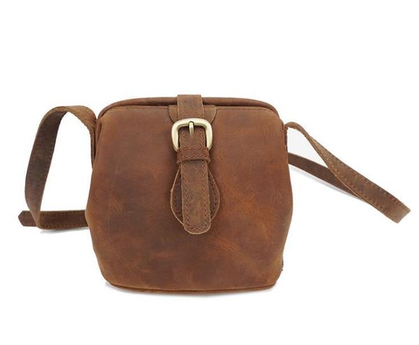 

дизайнер-new vintage сумка, кожаный мешок повелительницы, мини одно плечо мешок сдвоенного пакера, бешеный конь кожа, коровьей квадратный ме