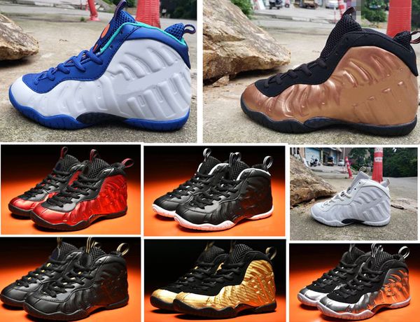 

penny hardaway kids basketball shoes pippen infant children sports sneaker boy girl children toddler trainer baby birthday gift 11c-3y, Black