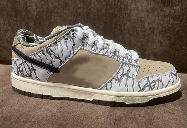 

2020 authentic travis scotts x sb dunk low 2.0 sample beige elephant mens women running sneakers skate casual shoes with original box
