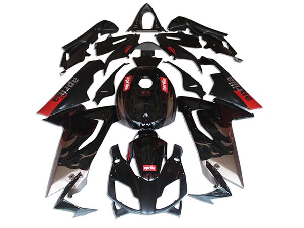 

new abs full fairing kit for aprilia rs4 rsv125 rs125 06-11 rs125r rs-125 rsv 125 rs 125 2006 2007 2008 2009 2010 2011 silver black
