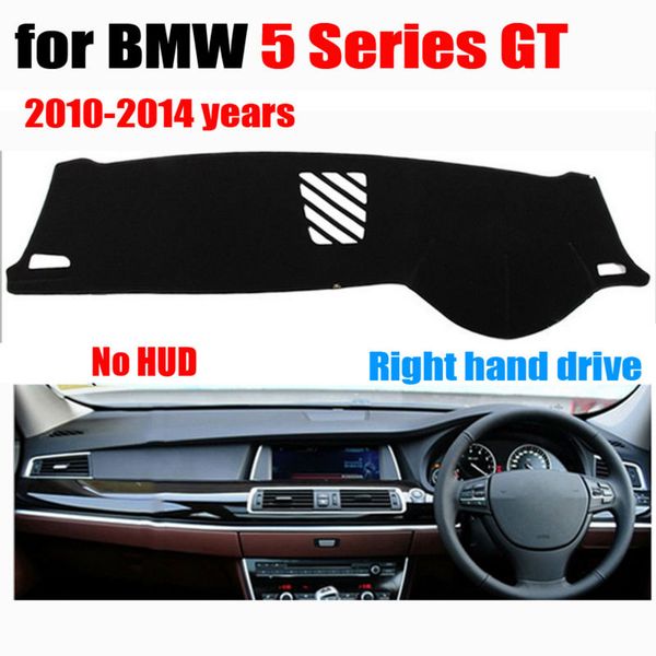 

car dashboard covers for 5 series gt low configuration 2010-2014 right hand drive dashmat pad dash cover auto accessories