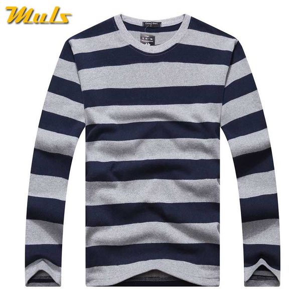 

cotton t-shirts men long sleeve mens tshirt spring autumn brand striped male t shrits dress global shopping festival drop-ship, White;black