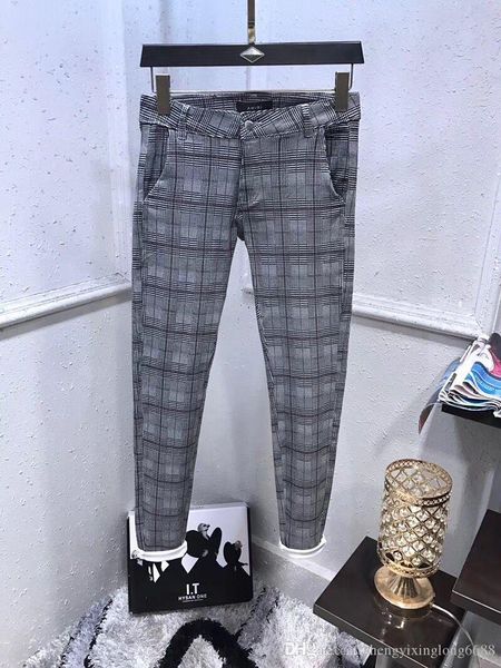 

мужские проблемные рваные джинсы 2019 мужские джинсы тонкий мотоцикл байкер причинно-следственная хип-хоп отверстие джинсовые брюки брюки, Blue