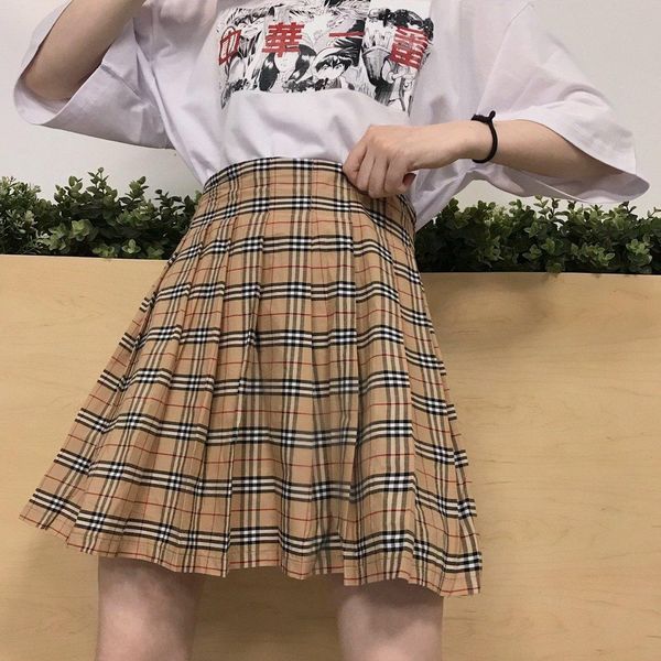 

2020 latest winter classic sports women dress double-layer thick lambskin color-matching skirts for couples, Black