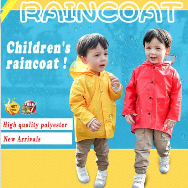 

new cartoon dinosaur rain coat poncho rainwear waterproof jacket baby kids children, Blue;gray
