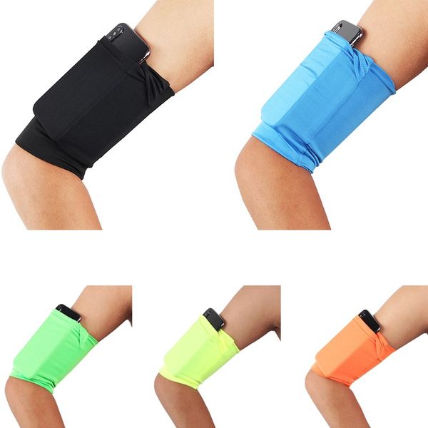 Armband Outdoor Sports Mobile Phone Arm Bag Correndo equitação Braço banda antiderrapante Mão Bag Suporte Móvel Telefone Bolsas Arm Sleeve pacote