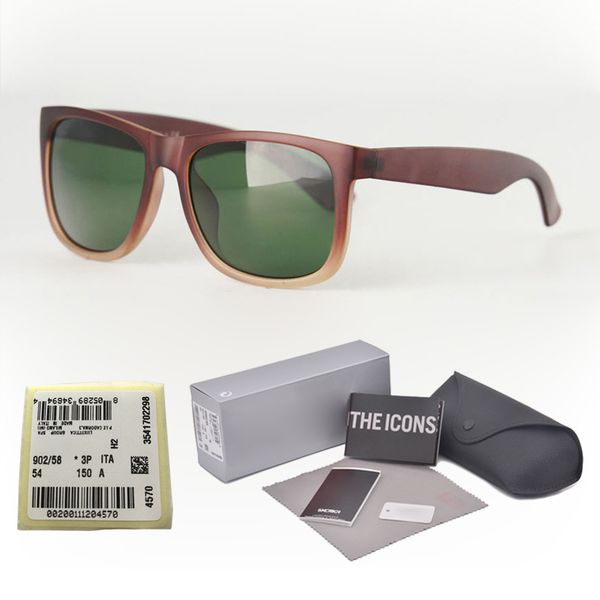 

glass lens ) brand designer fashion men women sunglasses plank frame coating sport vintage sun glasses with cases and label, White;black