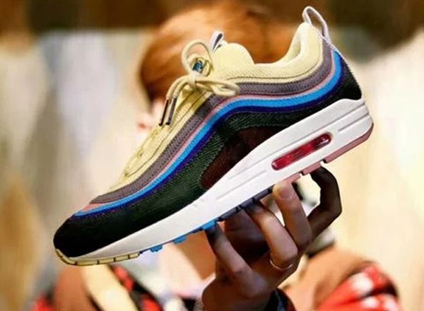 

sean wotherspoon 97 vf sw corduroy running shoes mens trainers luxury casual shoes women yellow white fashion sneakers designer shoes 12s