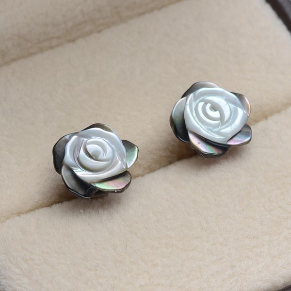 

новые серьги из натуральной раковины, бижутерия, серебряные серьги 3 цвета для женщин, свадебный подарок, Golden;silver