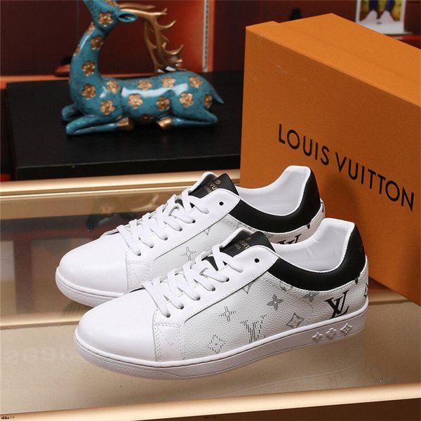 

19fw all white men's lace up loafers casual sneakers solid color male student couple flat board shoes large size zapatos de hombre, Black