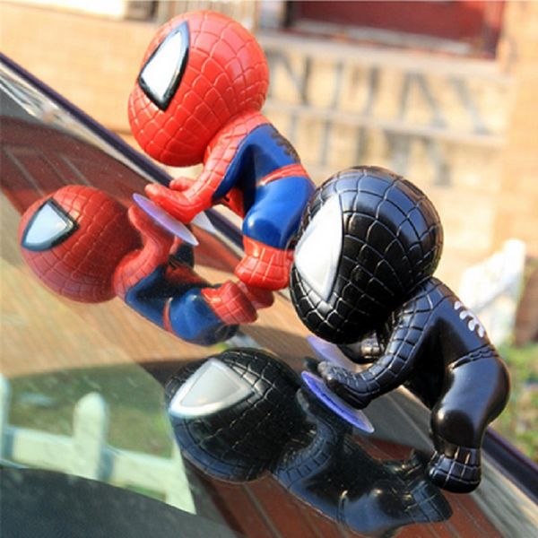

new action figure spider man toy climbing window sucker for doll car home interior decoration for children