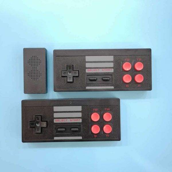 Extreme Mini Game Box NES 620 AV-OUT TV Видеоигра Игроки 2.4G Двойные беспроводные GamePads Два игровых портативной игровой консоли 8-битной системы SUP PVP