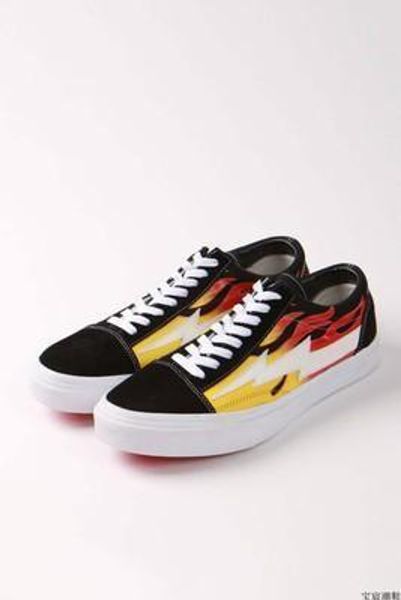 

2019 revenge x storm kanye old skool casual shoes sneakers yellow slip-on light weight skateboarding shoes canvas 2 color l14, Black