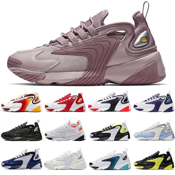 

2020 zoom m2k 2k tekno 2000 men's women's three pairs of black and white dynamic yellow 90s style sports shoes sports running shoe