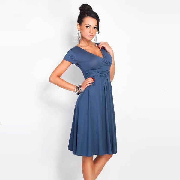 

women designer clothes ladies dresses brand 2019 new vintage casual v neck slim fold big swing dress pink black dress vestidos, Black;gray