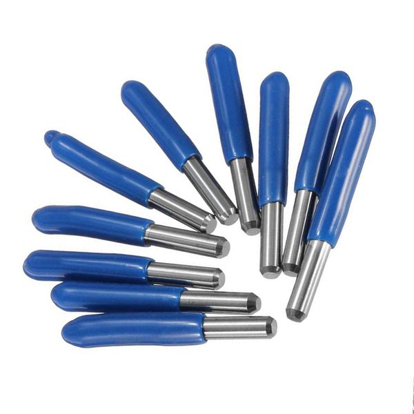 10pcs V-shape Titanium Coated PCB Engraving CNC Bit Router Tool 3.175*30°*0.1