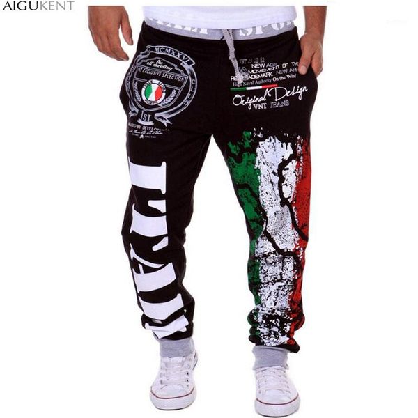 

wholesale-jogger pants outdoors joggers men 2016 male letter print harem pants sweat pant men trousers wear mens jogger tactical ai1, Black