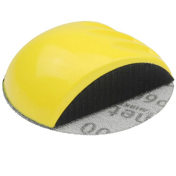 

6+1 piece 6 inch/150mm hand sanding block pad sandpaper disc p80 - p600 for auto repair