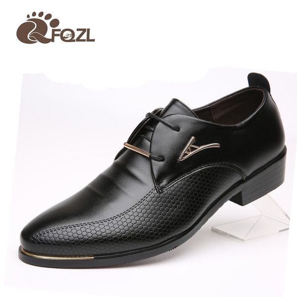 

new oxford shoes for men fashion men leather shoes spring autumn casual flat patent leather shoe, Black