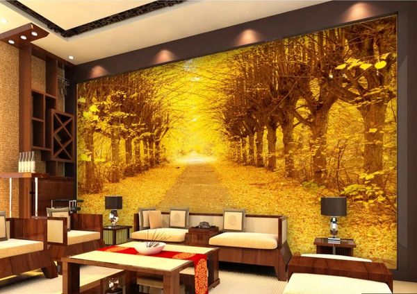 

modern living room wallpapers moonlight beauty moon flower good moon round cherry tree landscape painting tv background wall