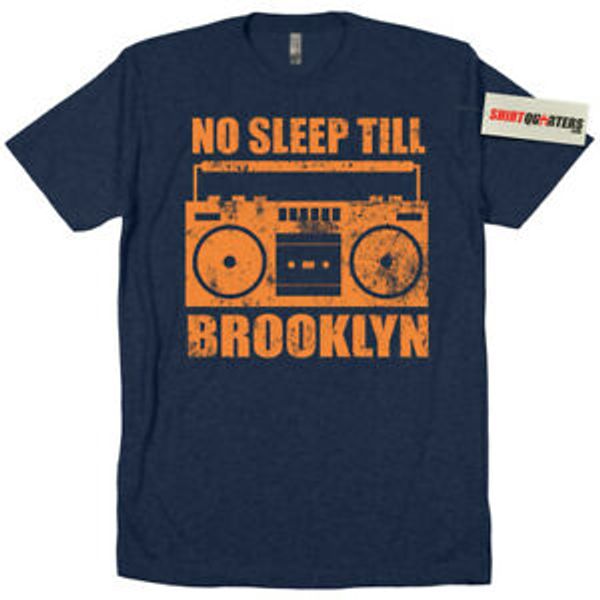 

brooklyn нет sprintp till brooklyn beastie boys new york bk ny 80s mtv cd микстейп рэпа тенниска, White;black