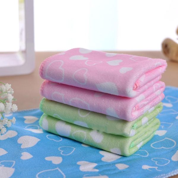 

25*50cm soft microfiber printing child hand&face towel35, White