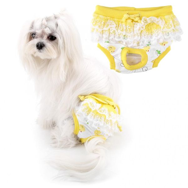 

8 types catton cute female physiological pants pet dog sanitary pants female dog diaper cute small dog dress