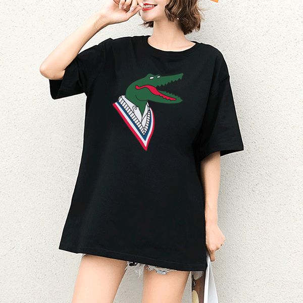 

womens designer t-shirt girl fashion trend printing students style brief summer new style luxry skirt quality, White