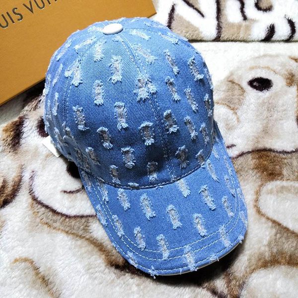 

luxury baseball cap designer hat luxury casual hat fashion logo canvas fashion hardware classic embroidery distribution box dust bag 113, Blue;gray