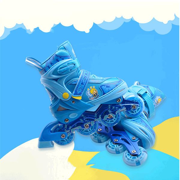 

children's roller skates flash roller skates boys and girls inline adjustable size