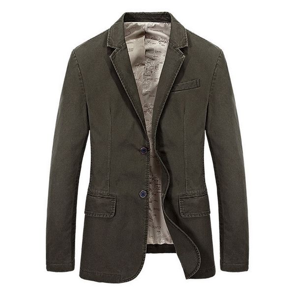 

mens korean slim fit arrival cotton suit jacket fit coat casual button solid color jacket blazer plus size 4xl, White;black